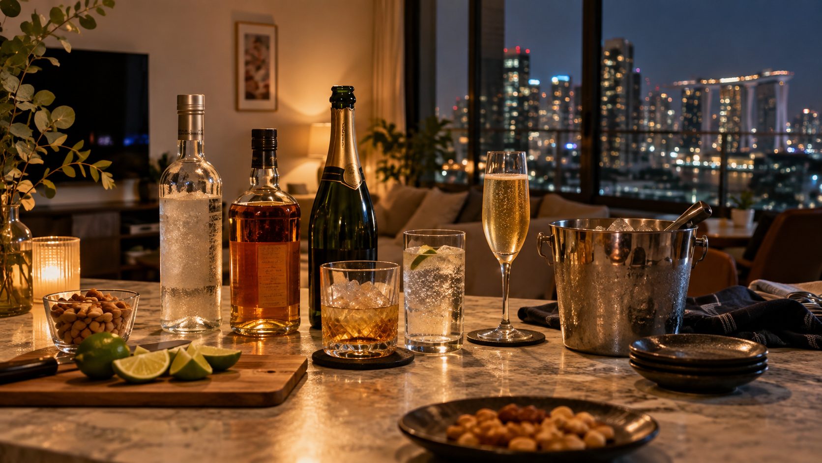 The Three-Bottle Home Bar for People Who Don’t Want a “Home Bar”.